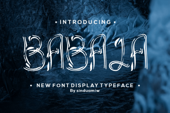 Babala: A Cool Display Font for Bold Designs