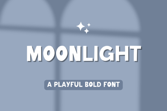 Moonlight: A Fun Display Font for Creative Projects