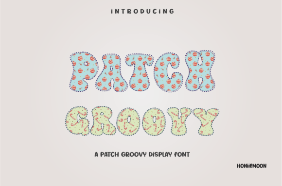 Patch Groovy: A Playful Font for Vibrant Designs