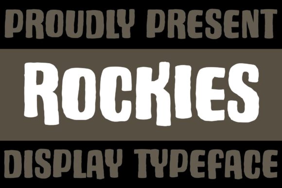 Rockies: A Bold Display Font for Creative Impact