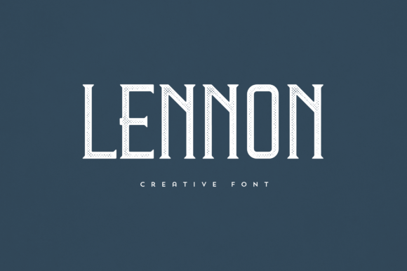 The Lennon Font: Elevating Modern Graphic Design